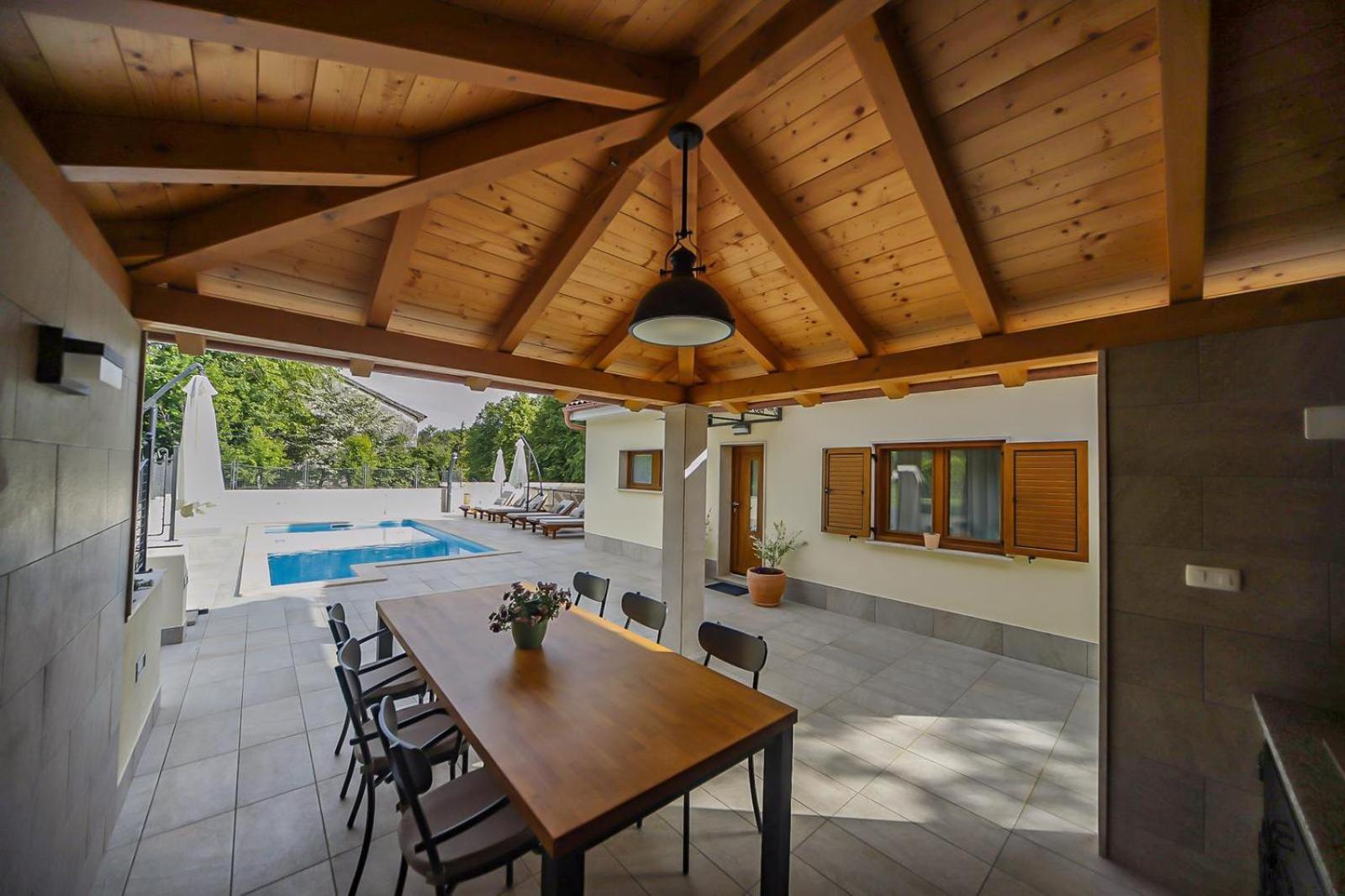 Casa Tilia Villa Sapjane Buitenkant foto